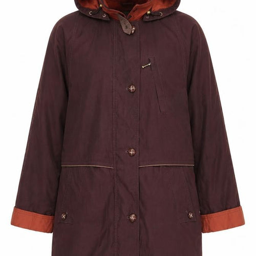 Marks and Spencer Women’s Brown Hooded Parka Coat Size 10