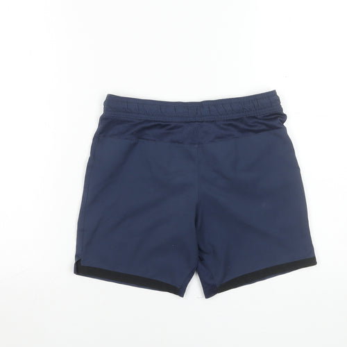 Nike Boys Navy Manchester United Dri-FIT Athletic Shorts Size 8-10 Years
