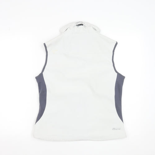 Regatta Womens White Softshell Waistcoat Size 14 Water Resistant Outdoor