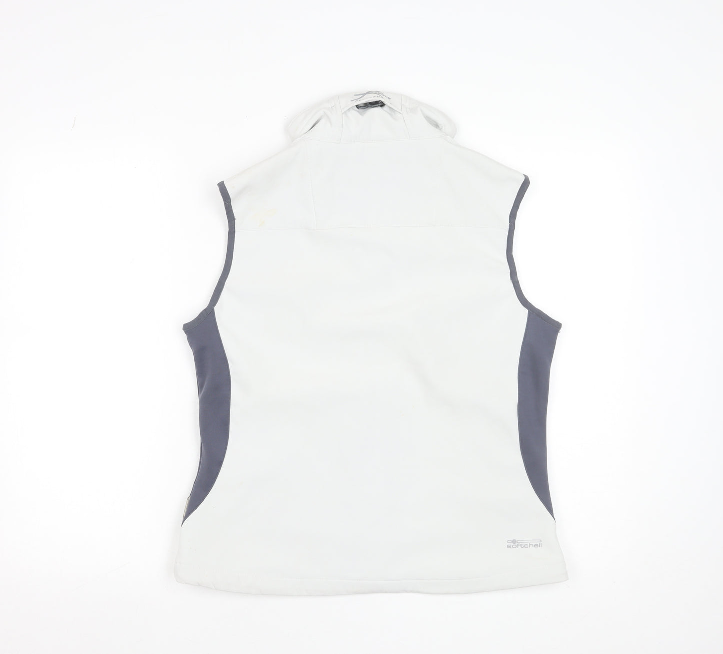 Regatta Womens White Softshell Waistcoat Size 14 Water Resistant Outdoor