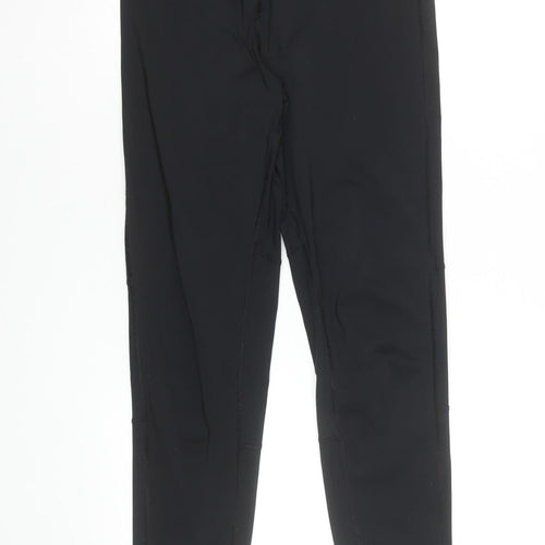Tommy Sport Women's Black S Leggings Stretch Activewear Trousers