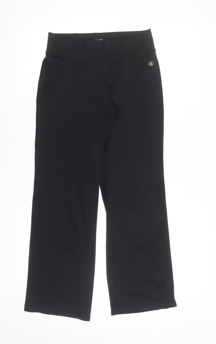 St. Bernard for Dunnes Stores Black Women's Straight Activewear Trousers Size S