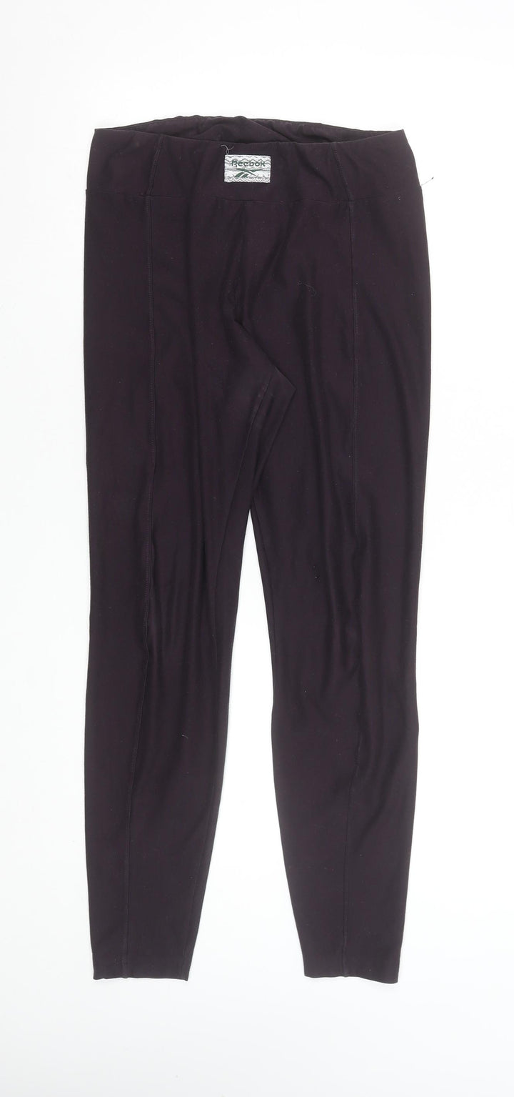 Reebok Womens Black M Leggings Gym Training Yoga Trousers