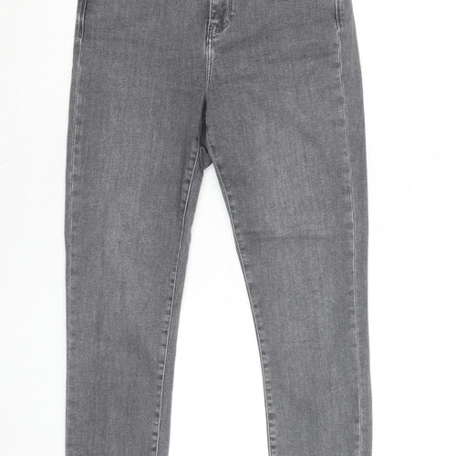 St. Bernard for Dunnes Stores Women's Light Grey Skinny Jeans Size 12 Regular