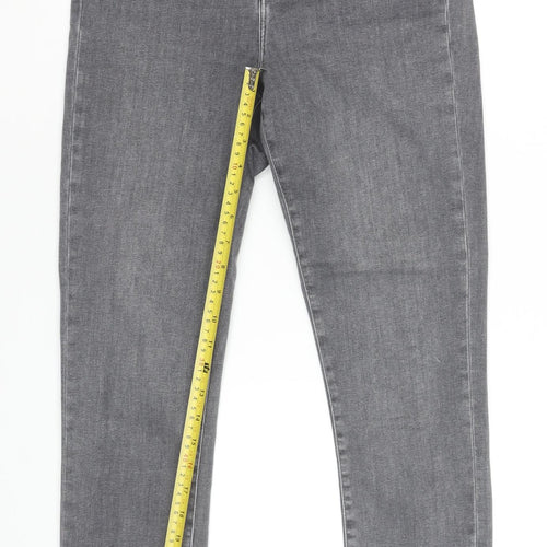 St. Bernard for Dunnes Stores Women's Light Grey Skinny Jeans Size 12 Regular