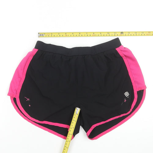 Karrimor Women's Black Pink Size 12 X Lite Running Shorts