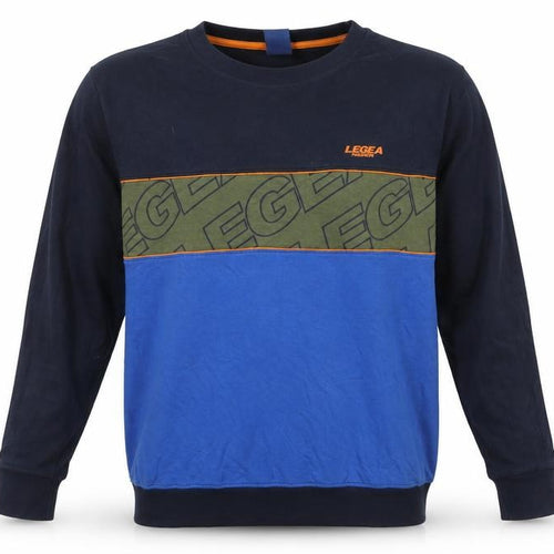 Legea Men's Multicoloured XL Long Sleeve Cotton T-Shirt