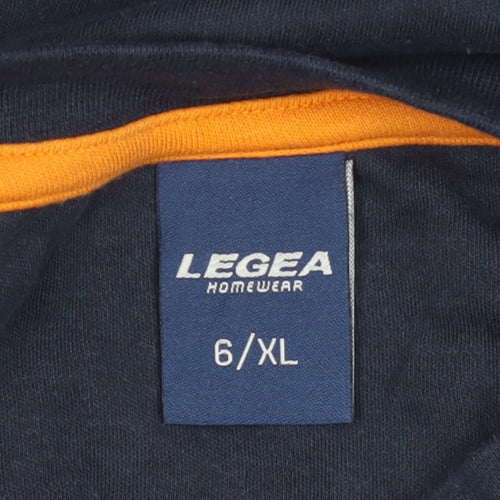Legea Men's Multicoloured XL Long Sleeve Cotton T-Shirt