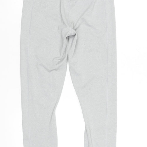 Puma Womens Grey Small Elastic Waist Gym Leggings