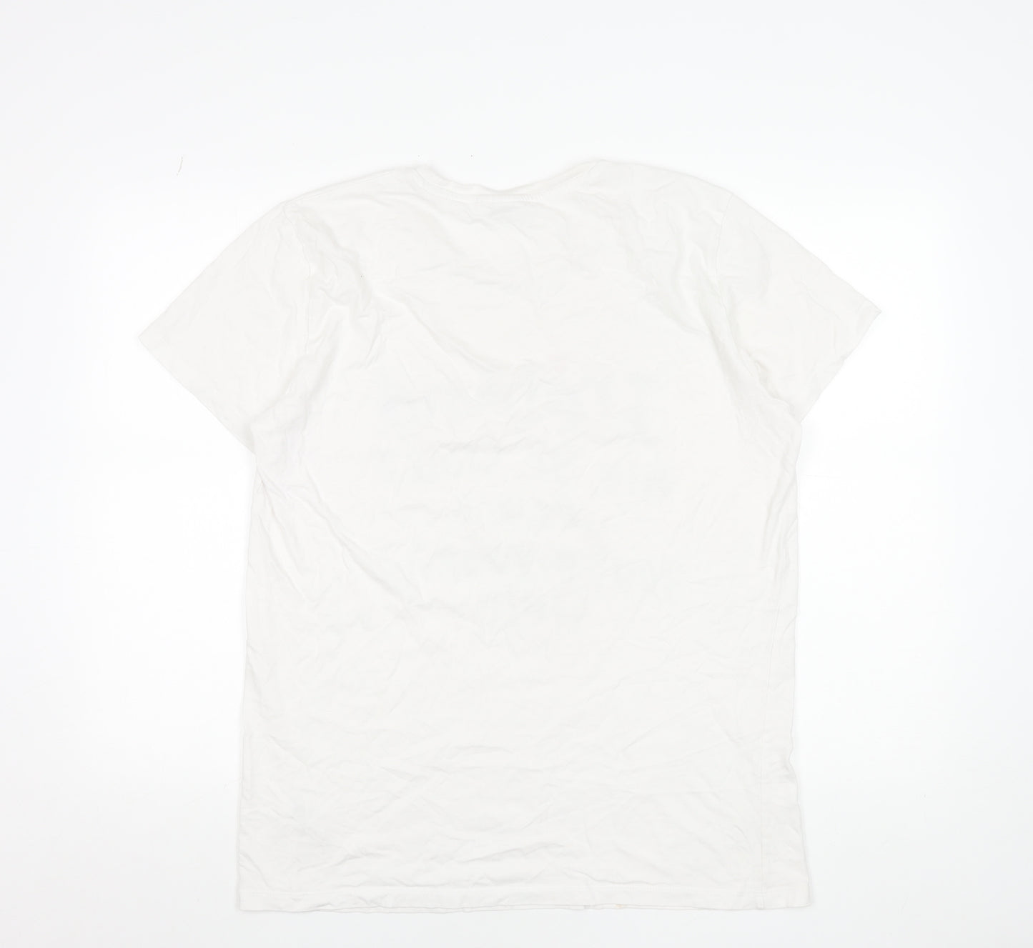 Designed Within Denmark Women's White Funny Ireland T-Shirt L