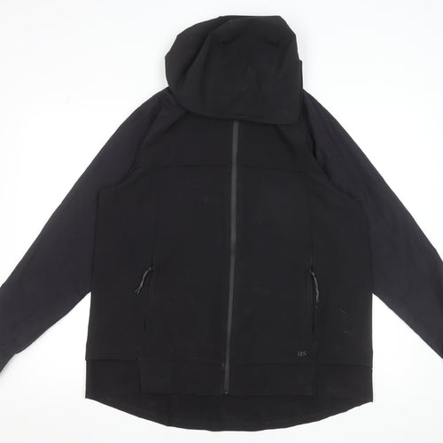 Dunnes Stores Men's Black Hooded Softshell Jacket Size M 40in