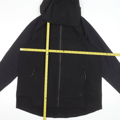Dunnes Stores Men's Black Hooded Softshell Jacket Size M 40in