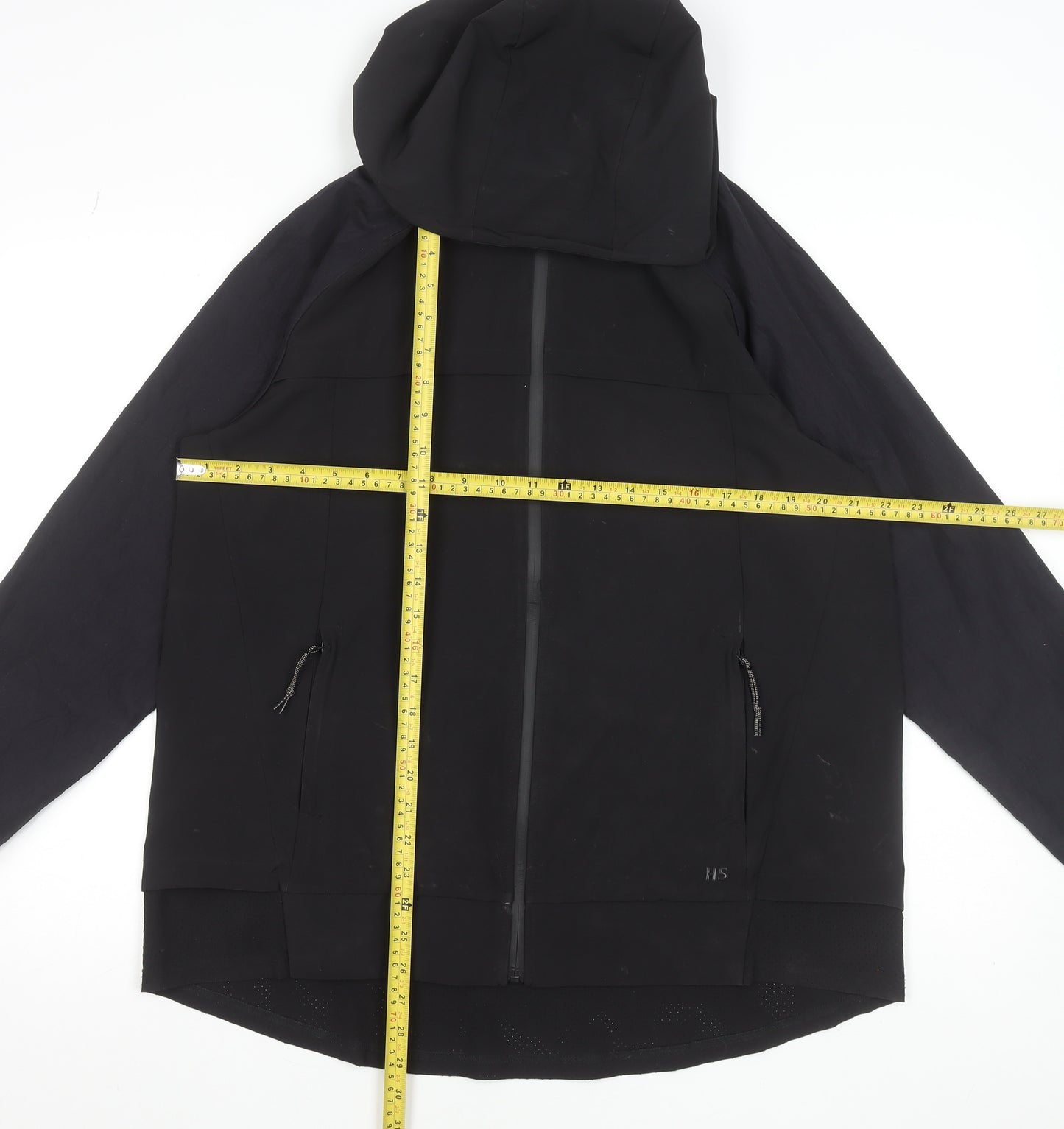 Dunnes Stores Men's Black Hooded Softshell Jacket Size M 40in