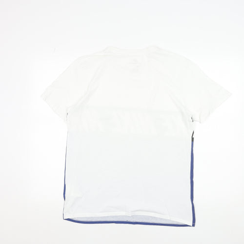Nike Men's Multicoloured L Athletic Fit Crew Neck Graphic T-Shirt