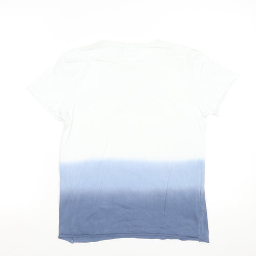 BluKids Boys Blue Dip Dye Cotton Chill Dude T-Shirt 11-12 Years