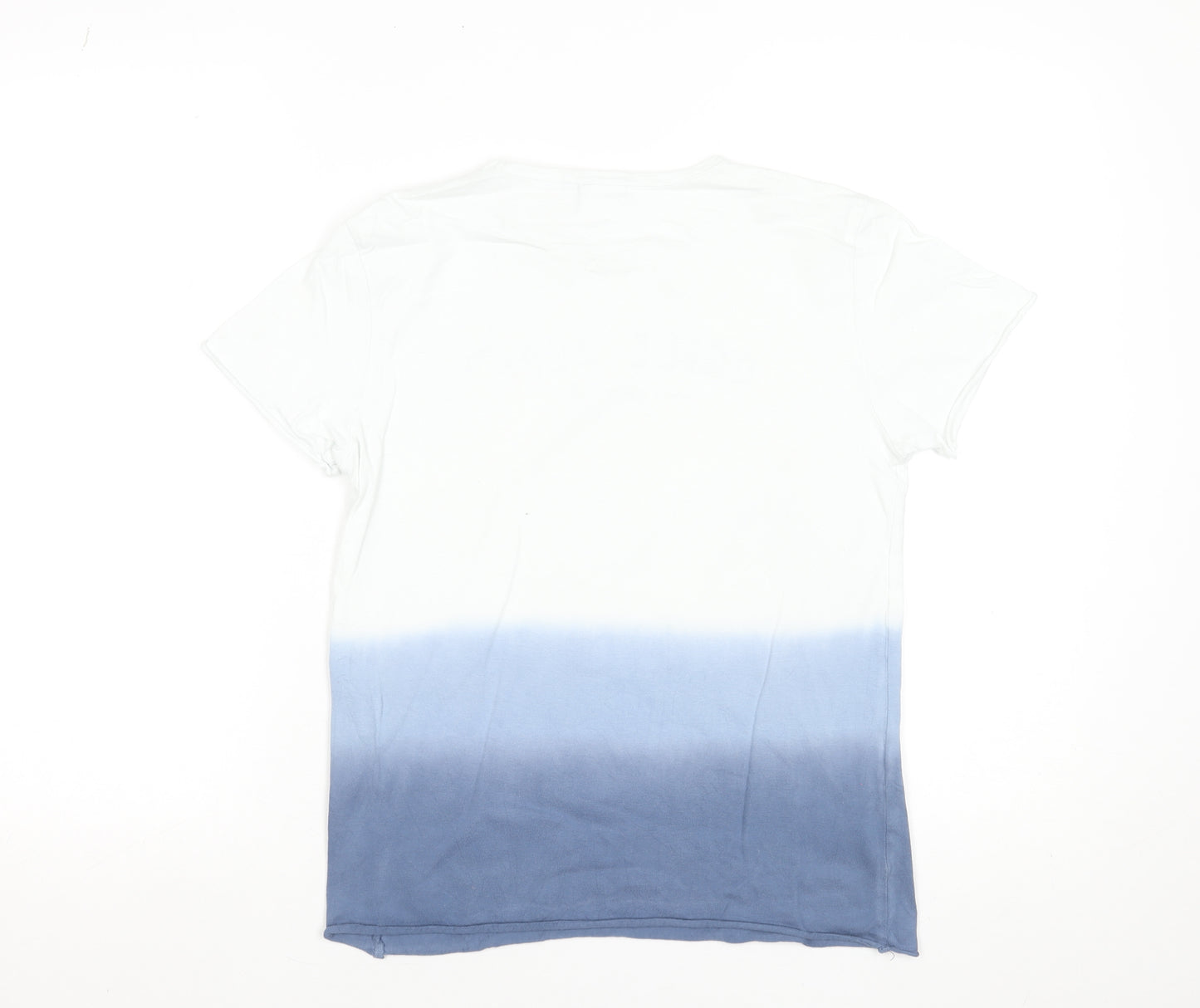 BluKids Boys Blue Dip Dye Cotton Chill Dude T-Shirt 11-12 Years