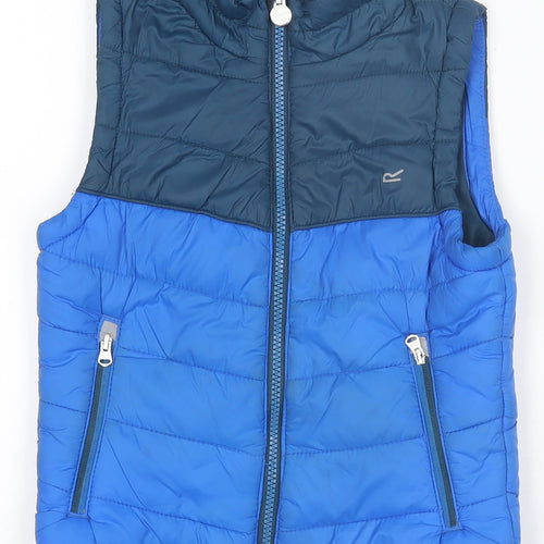 Regatta Boys Blue 6 Years Padded Zip Lightweight Activewear Jacket