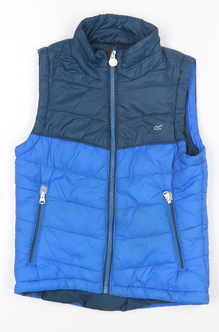 Regatta Boys Blue 6 Years Padded Zip Lightweight Activewear Jacket