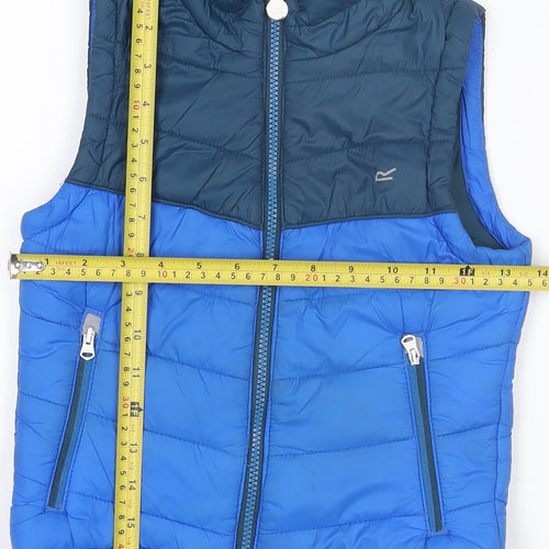 Regatta Boys Blue 6 Years Padded Zip Lightweight Activewear Jacket