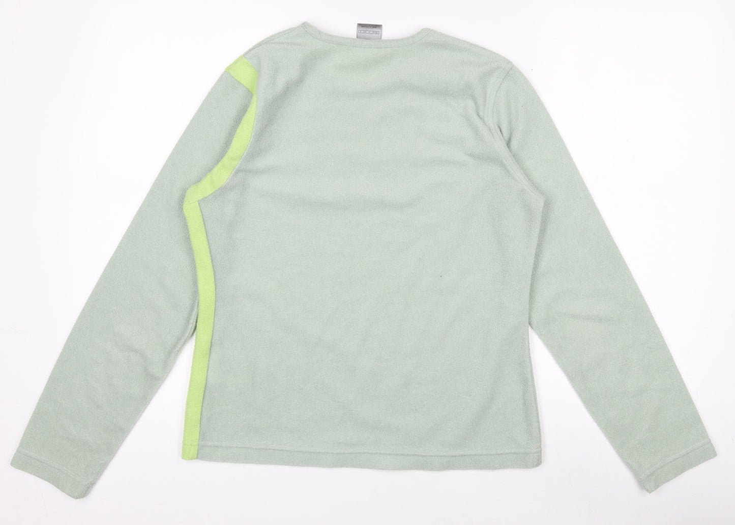 Nike Women Green Fleece Pullover Sweatshirt Size S
