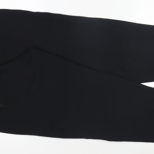 Nike Womens Black S Jogger Trousers Slim Fit Zip Sport Pants