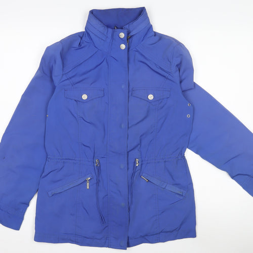 Maine New England Women's Blue Anorak Jacket Size 10