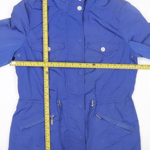 Maine New England Women's Blue Anorak Jacket Size 10