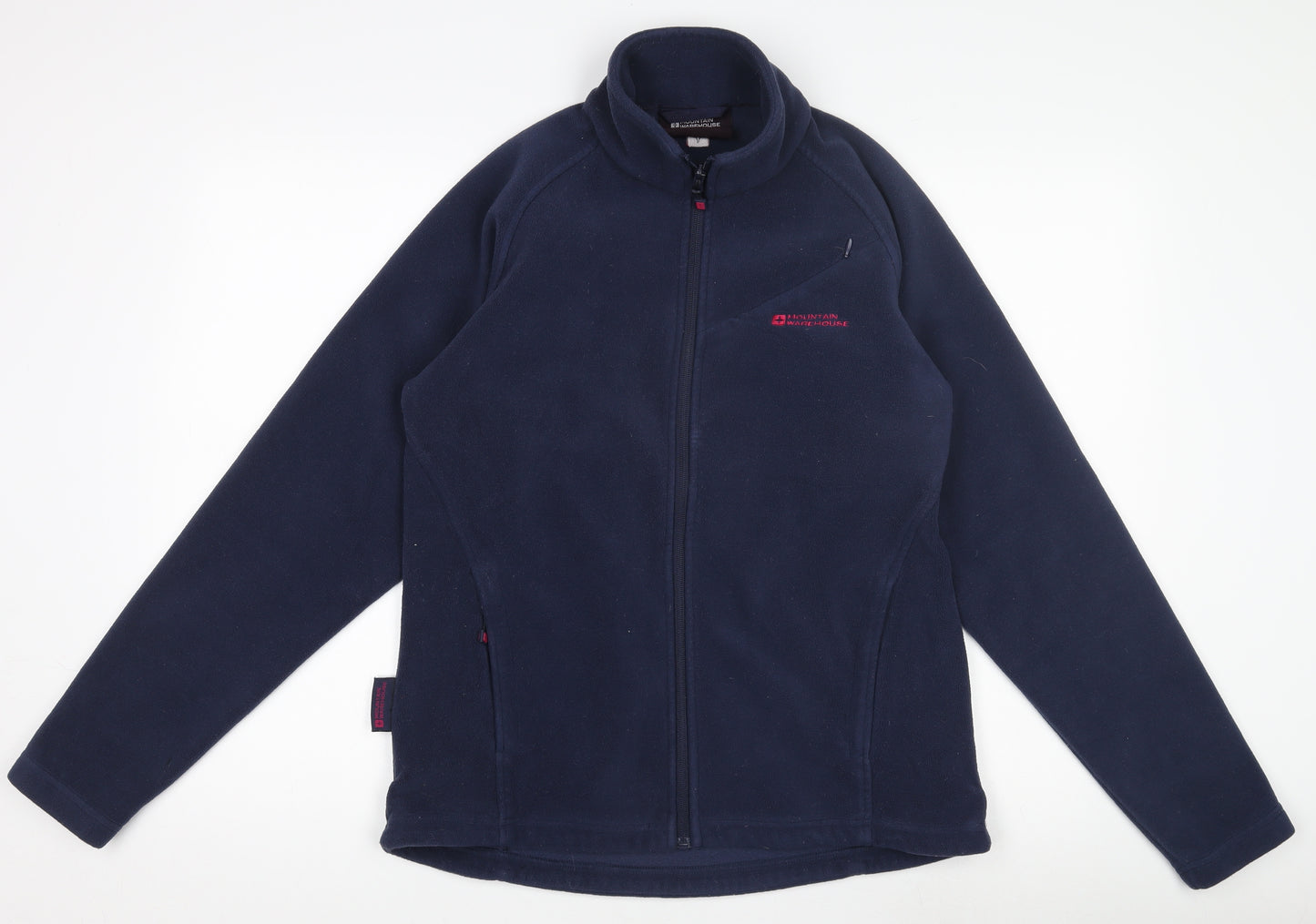 Mountain Warehouse Women's Blue Fleece Full Zip Jacket UK 12