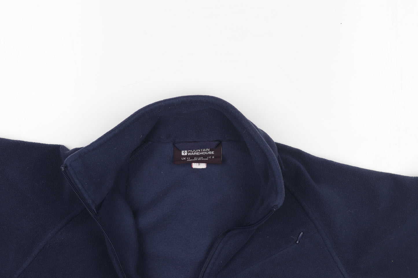 Mountain Warehouse Women's Blue Fleece Full Zip Jacket UK 12