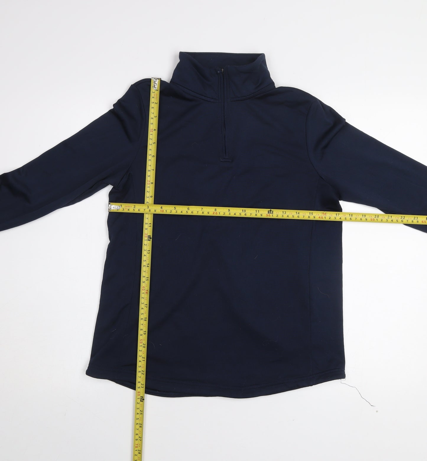 Mountain Warehouse Women Navy 1/2 Zip Pullover Sweatshirt Size M