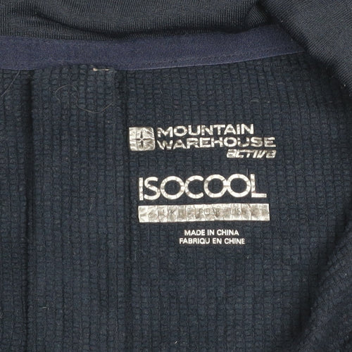 Mountain Warehouse Women Navy 1/2 Zip Pullover Sweatshirt Size M