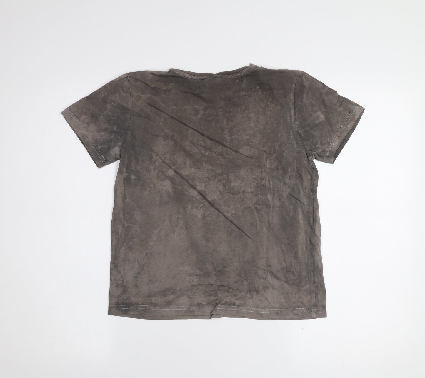 Disney at George Boys Grey 9-10 Years Mickey Mouse T-Shirt