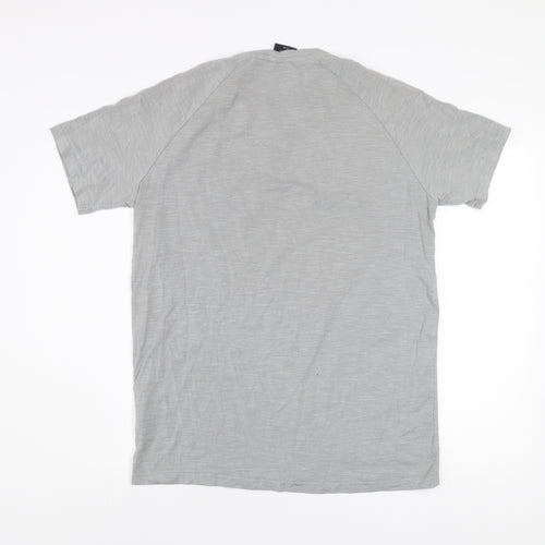 MP Men's Grey Athletic Fit Short Sleeve T-Shirt Size M