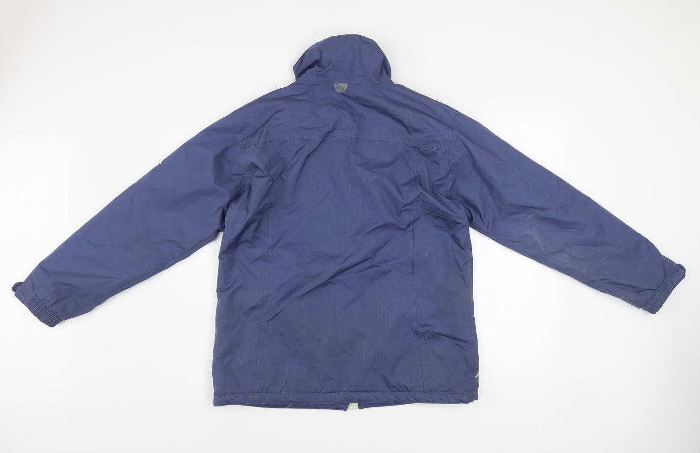 Outdoor Scene Womens Blue M 12-14 Water Resistant Puffer Jacket