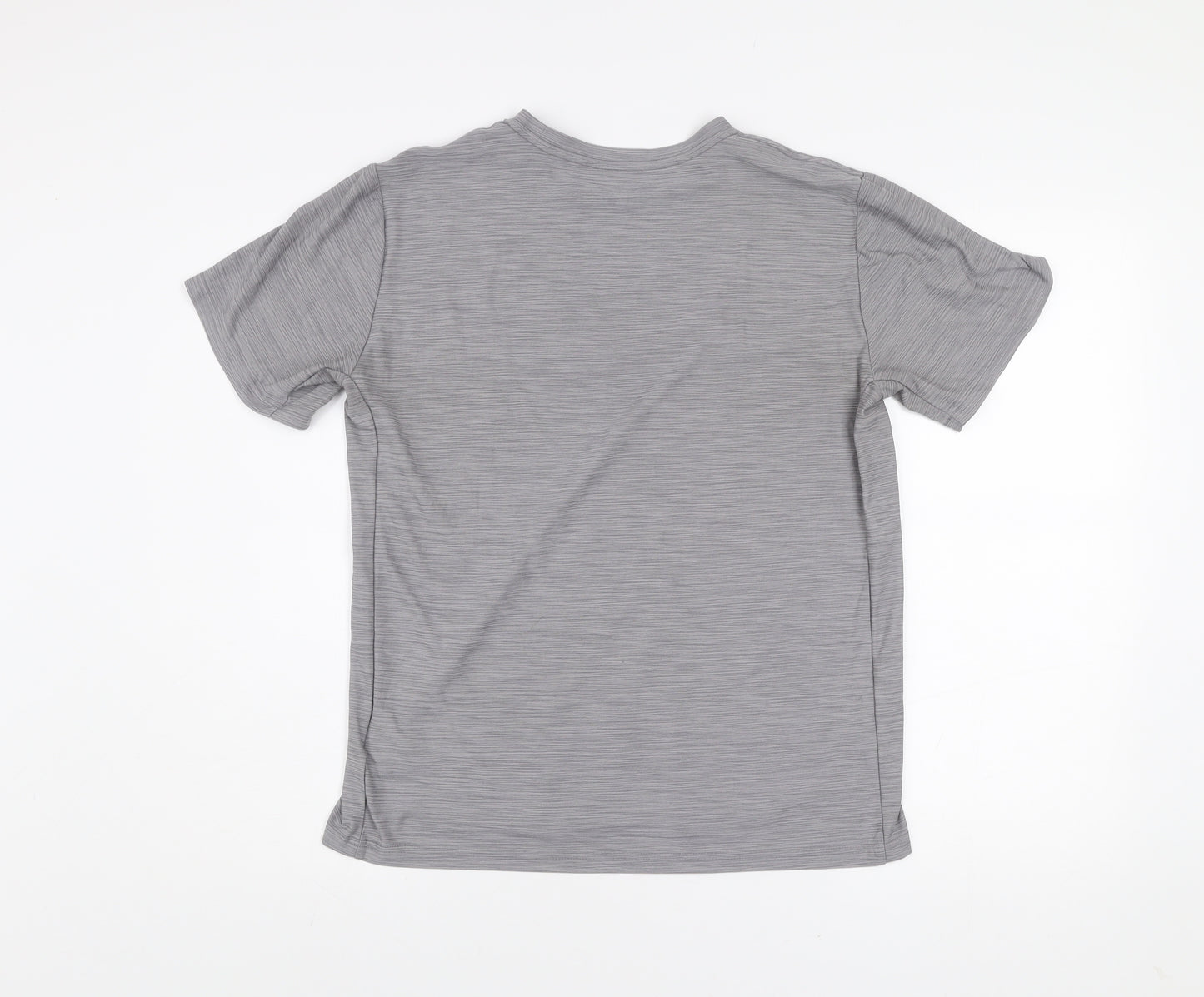 Nike Mens Grey Dri-FIT Short Sleeve Athletic T-Shirt Size M