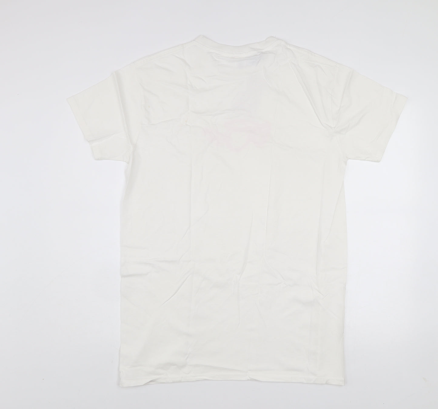 I Saw It First Women's White Love Island Embroidered Cotton T-Shirt Size S