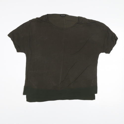 River Island Women’s Green Short Sleeve Blouse Size 10