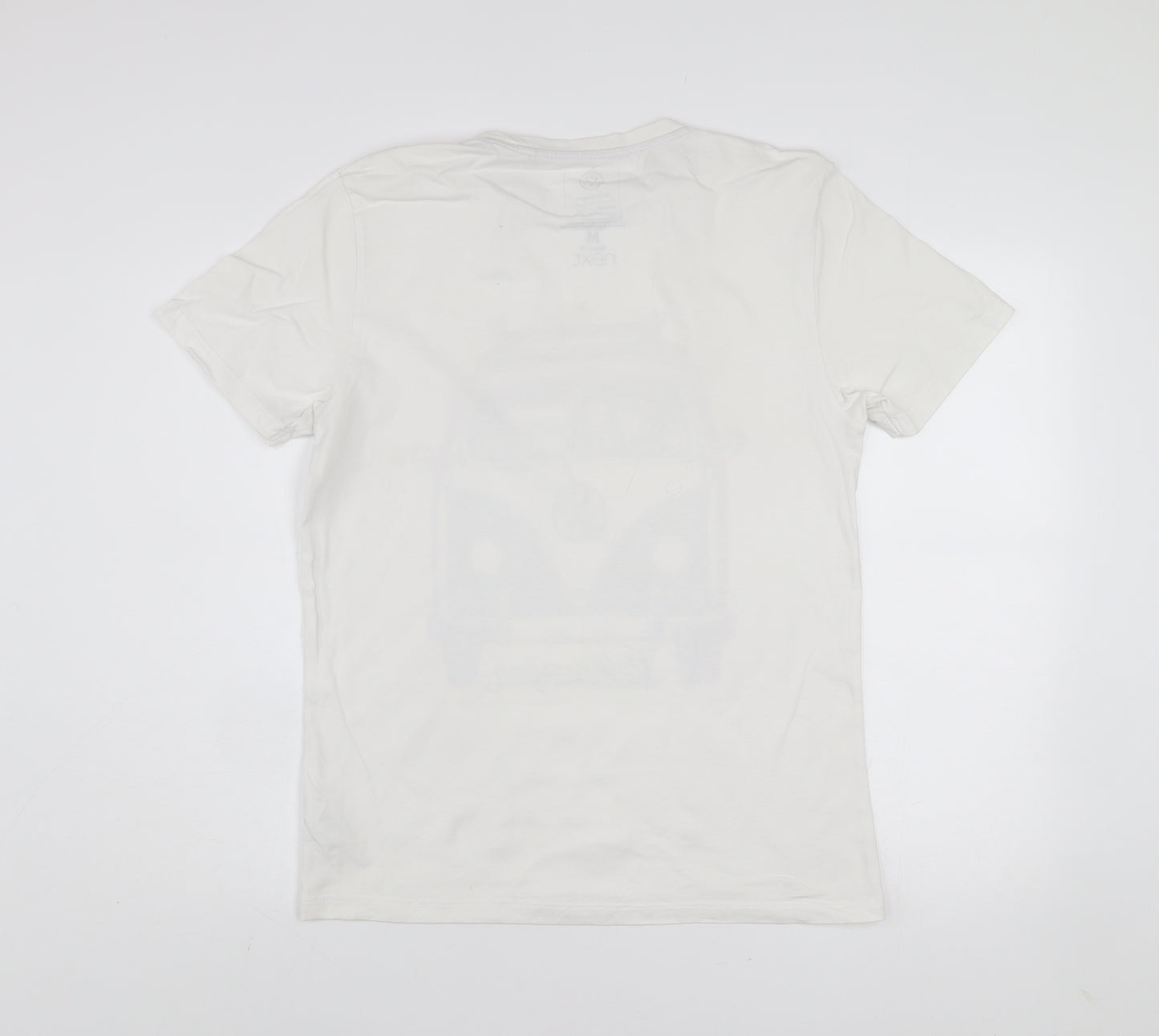 Next Men’s White Volkswagen Camper Van Graphic Regular Fit T-Shirt M