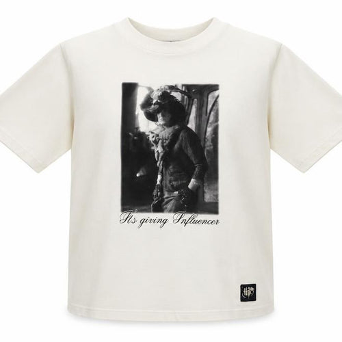 Marks and Spencer Harry Potter Girls Ivory Graphic T-Shirt 6-7 Years Cotton