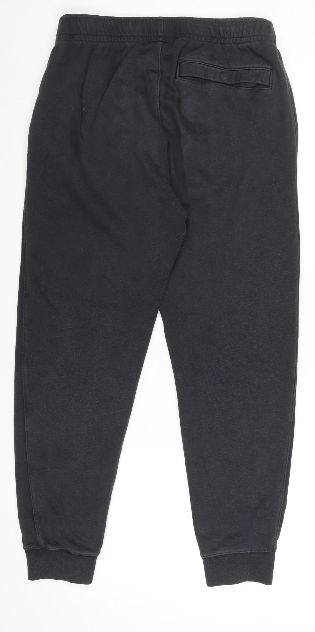 Nike Men's Black Fleece Jogger Sweatpants Size S Regular Fit