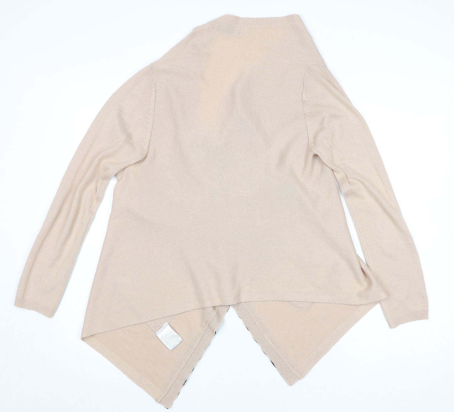 Soaked in Luxury Women’s Beige Wrap Cardigan XS V-Neck Knit