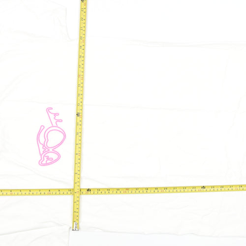 I Saw It First Women’s White Love Island T-Shirt Dress S