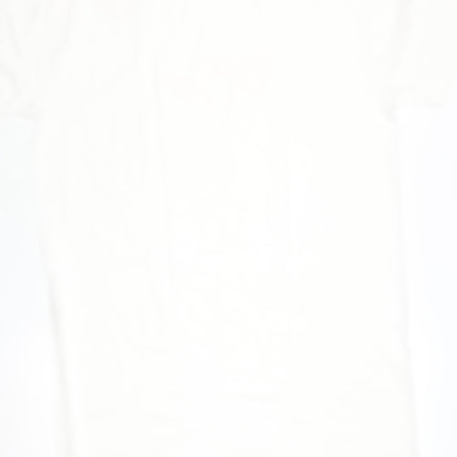 I Saw It First Love Island White Cotton Women's Small T-Shirt Dress