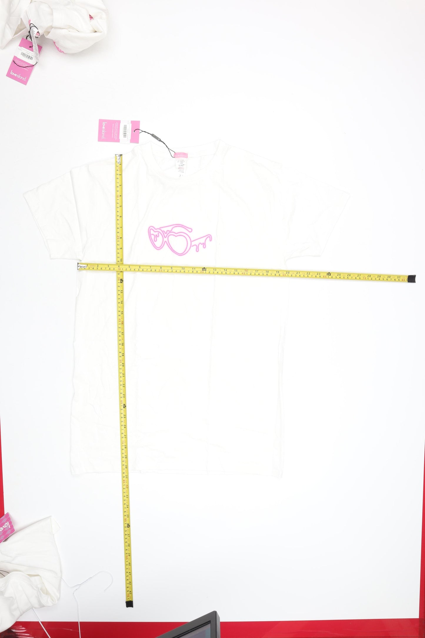 I Saw It First Women’s White T-Shirt Dress Size S Graphic Cotton Summer