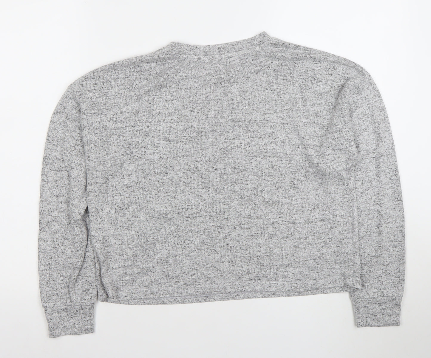 Sex Education Women's Grey Cropped Long Sleeve T-Shirt S