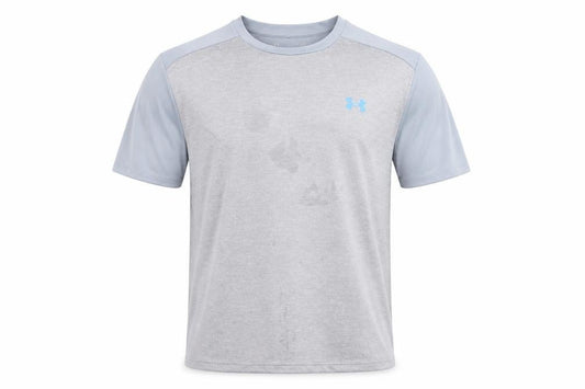 Under Armour Men's Grey Tech Tee T-Shirt L Short Sleeve Lightweight