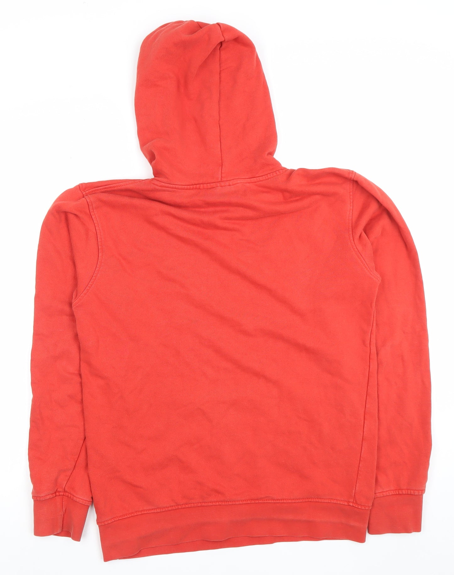 NICCE Men's Red Pullover Hoodie XS Cotton Logo Sweatshirt