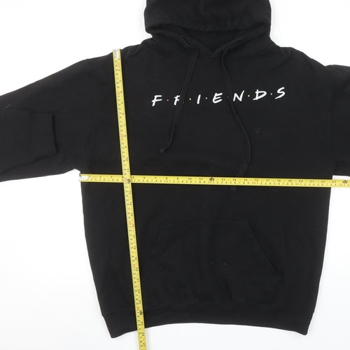 Friends TV Series Black Pullover Hoodie Women S Cotton Blend