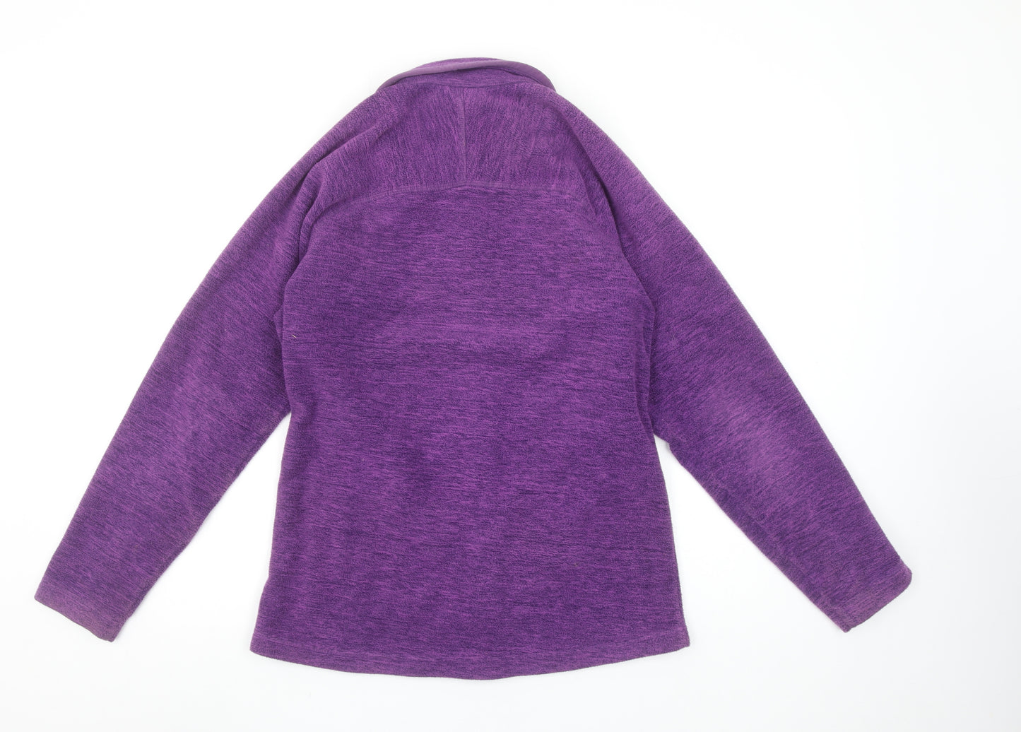 North Ridge Women's Purple Fleece Full Zip Jacket Size S