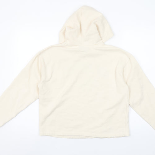 ONLY LIFE Women's Beige California LA Print Pullover Hoodie Size S